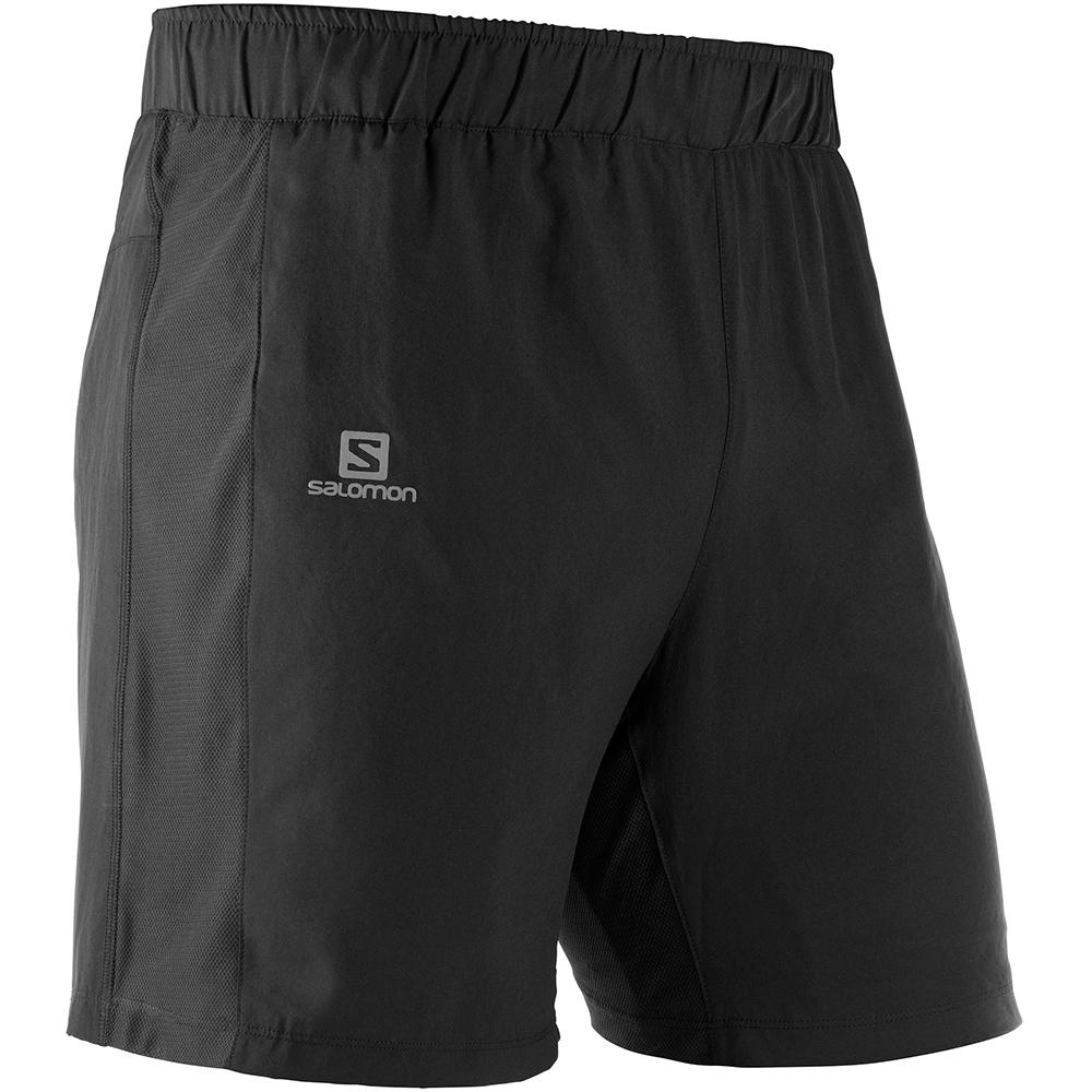 Salomon AGILE 2 IN 1 M Pantalones Cortos Hombre - Negras - Colombia (31489-QOHI)